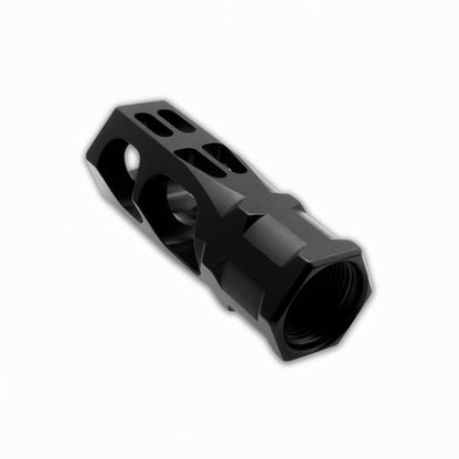 AR-15 Hexagon Muzzle Brake 1/2x28" Black Nitride